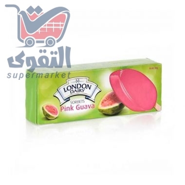 لندن ديري ايسكريم سوربيت جوافة ستيك 90مل