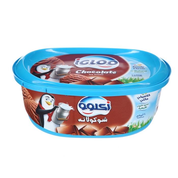 اغلو ايسكريم شوكولاته 1000مل