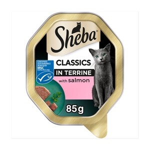 sheba classic in terrine with salmon 