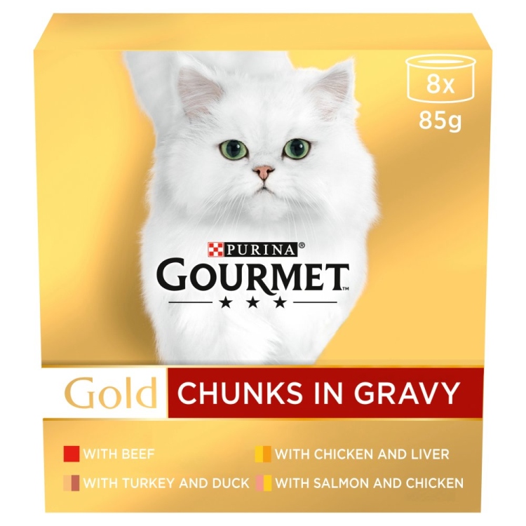 GOURMET GOLD chunks in gravy