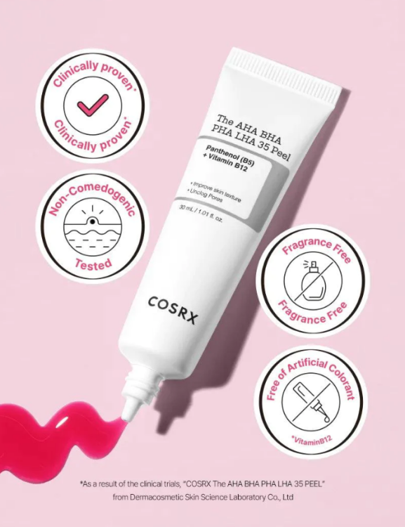 COSRX, The AHA BHA PHA LHA 35 Peel