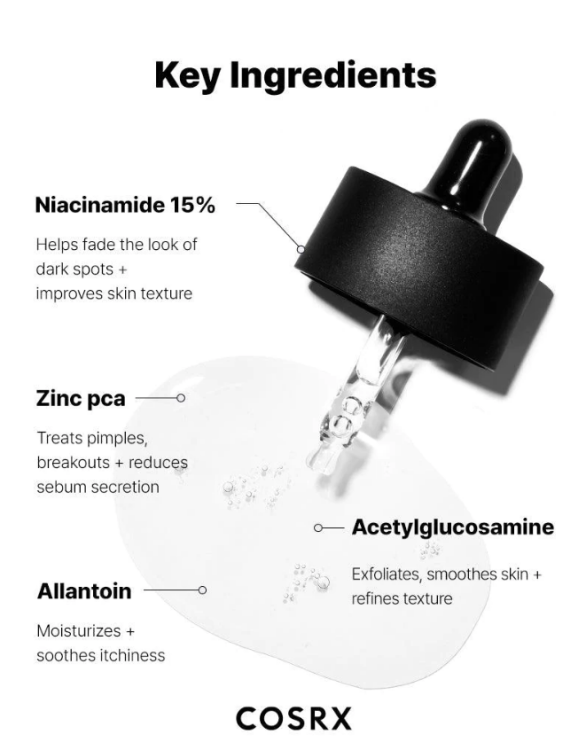 COSRX, The Niacinamide 15 Serum
