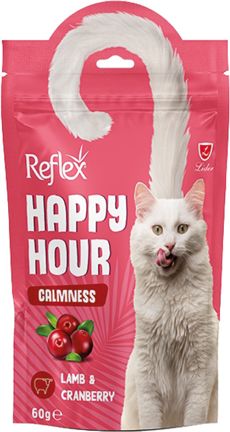 reflex happy hour calmness with lamb&cranberry flavor 