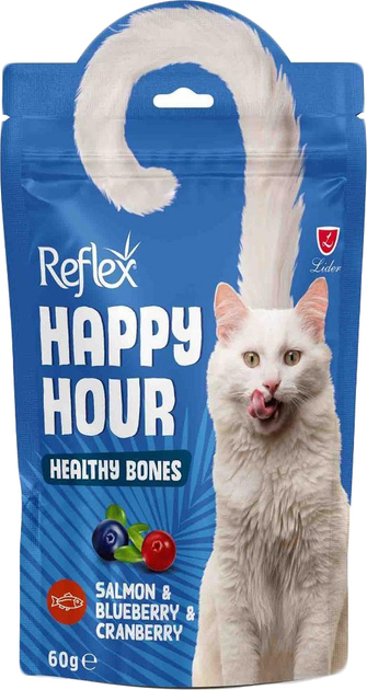 reflex happy hour for healthy bones with salmon&blueberry&cranberry