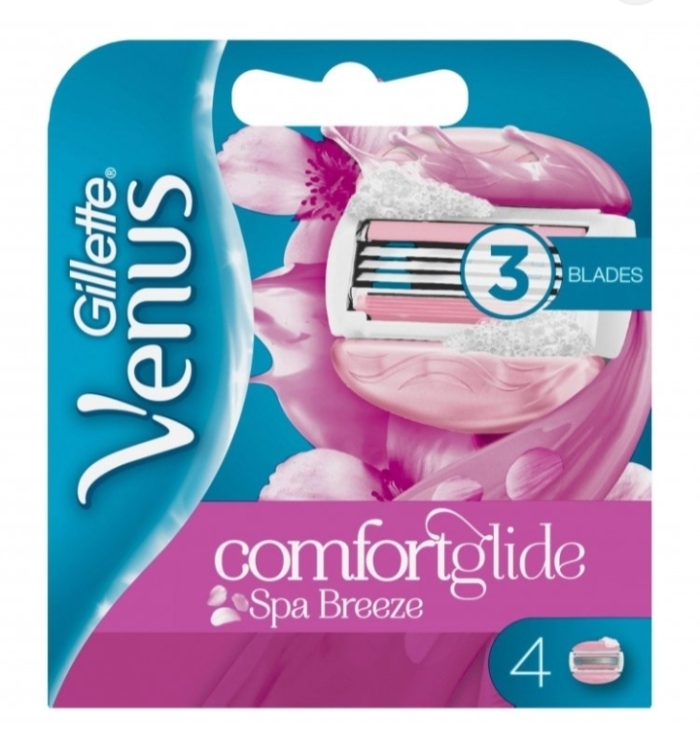  رؤوس شفرات  venus gillette comfortglide spa breeze 
