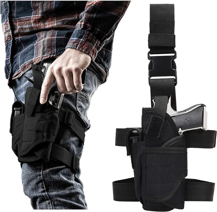 Tactical leg holster
