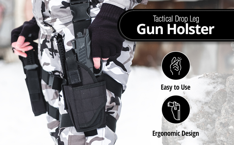 Tactical leg holster