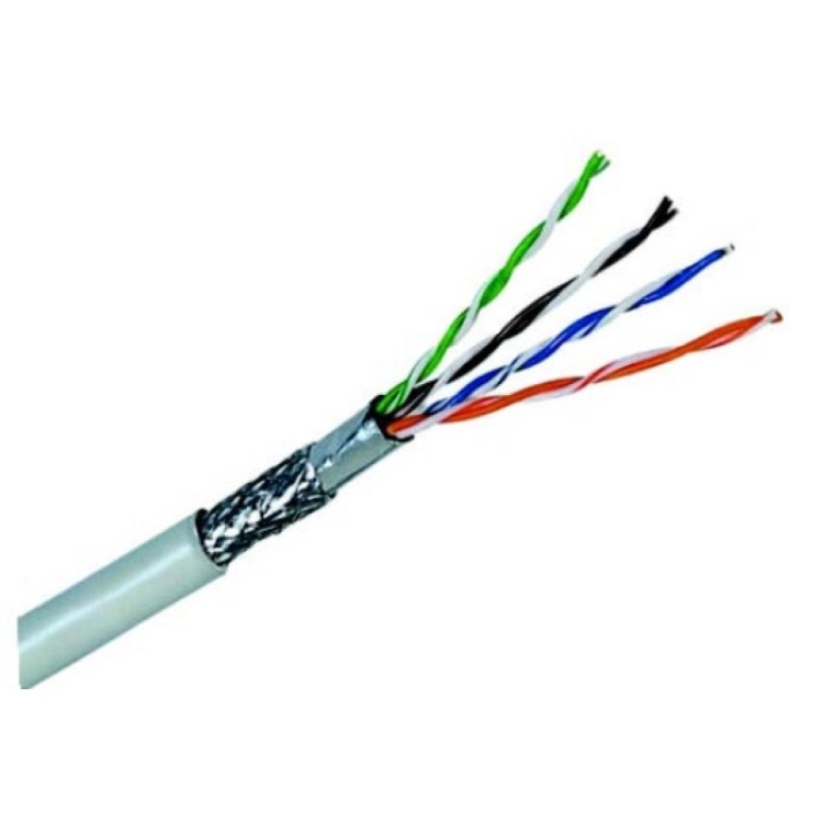 DLINK CABLE CAT6 SF/UTP 23AWG PVC SOLID NCB-C6SFGRR-305