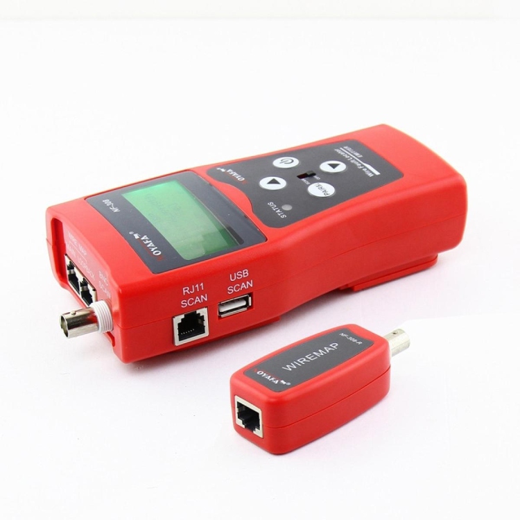 NF-308 LCD CABLE TESTER TRACING RJ11/RJ45 /BNC/USB CABLE