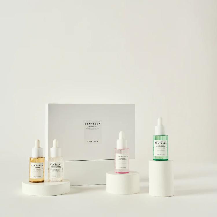 SKIN1004, Madagascar Centella Ampoule Kit (Mini Ampoule 4 Types)