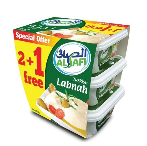 Alsafi Labneh 180gr *3 PCS