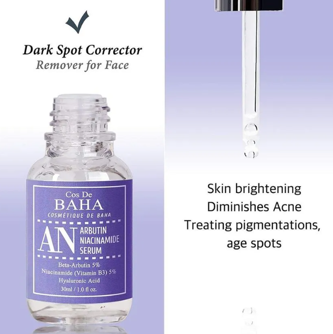 Cos De BAHA, AN Arbutin Niacinamide Serum