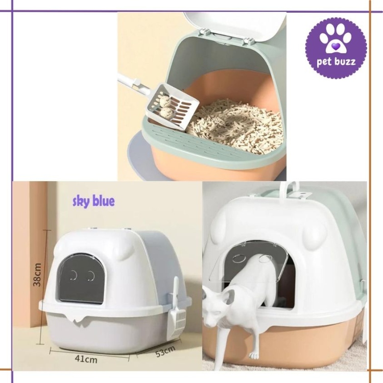 Amazing cat litterbox with drawer 