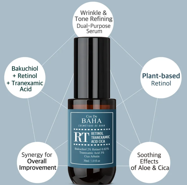 Cos De BAHA, RT Retinol Tranexamic Serum