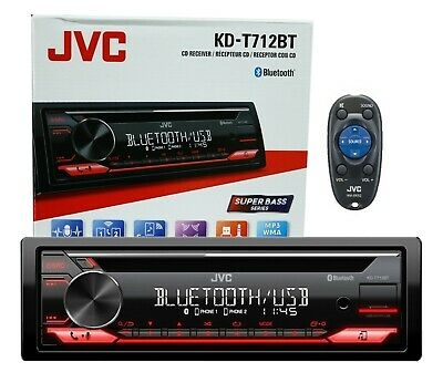 مسجل سيارة JVC بلوتوث +CD