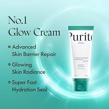 Purito Mighty Bamboo Panthenol Cream كريم مرطب بوريتو بانثينول