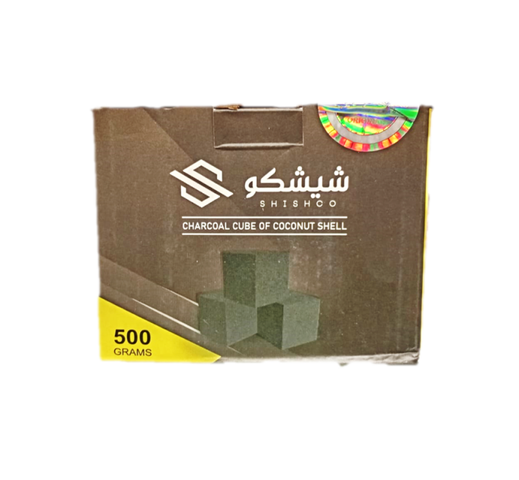 SHISHCO Charcoal Cube Coconut Shell -  500gr