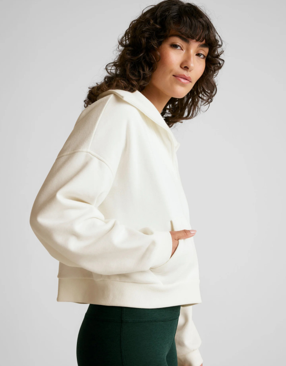 Beyond Yoga LuxeFleece Street Smart Pullover 