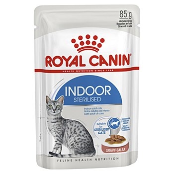 Royal Canin Indoor Sterilised Adult 85g Wet Cat Food 85g