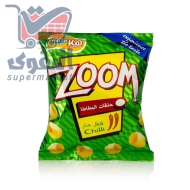 هلا شيبس زوم بابريكا 22غم