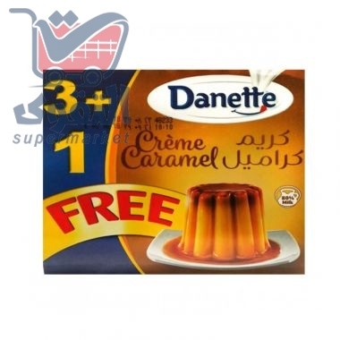 دانيت حلاوة كراميل 90 غم 4 حبات