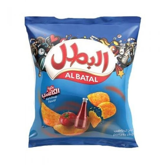 البطل شيبس كاتشاب 12 غم