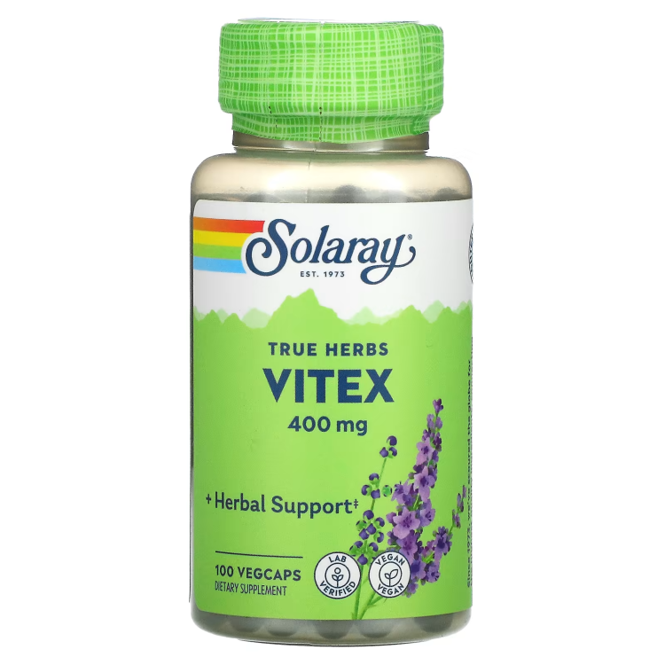 Solaray, Vitex, 400 mg, 100 VegCaps