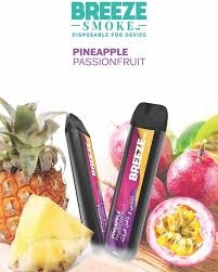 Breeze Pro Pineapple Passionfruit  - 2000 Puffs - Disposable Vape