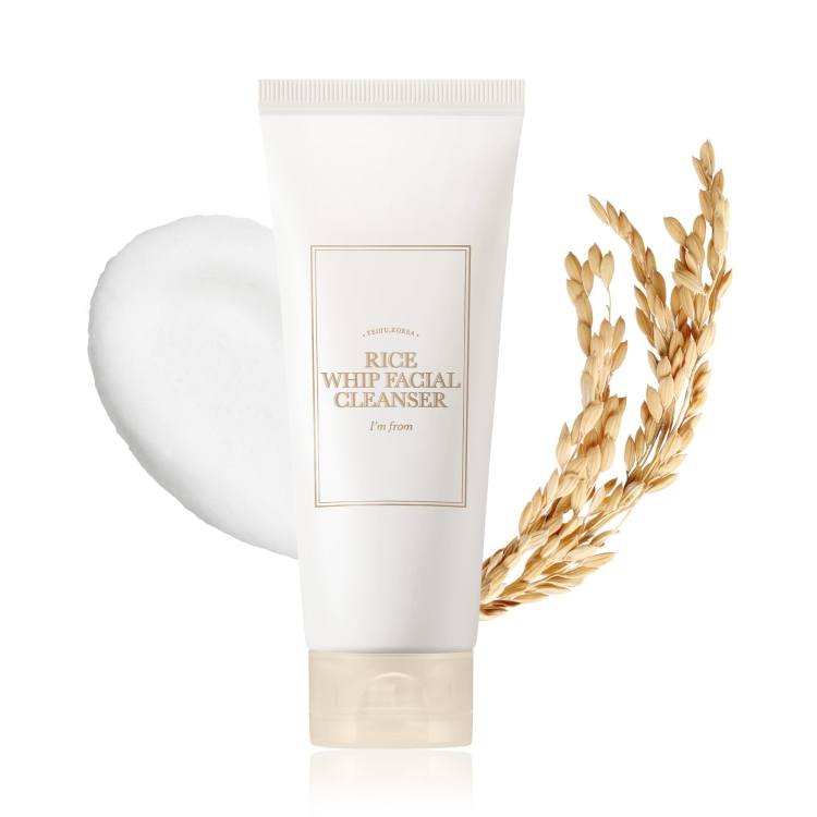 I’m from Rice Whip Cleanser غسول الارز الكوري لتفتيح البشرة 