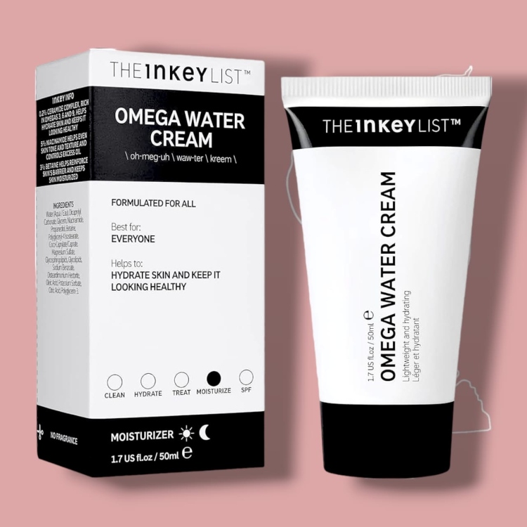 مرطب مائي للبشرة the inkey list omega water cream