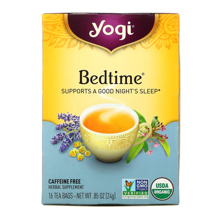 Yogi Tea, Bedtime, Caffeine Free, 16 Tea Bags, .85 oz (24 g)