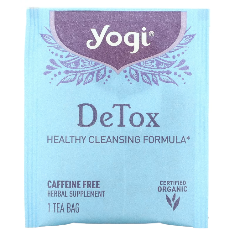 Yogi Tea, Detox, Caffeine Free, 16 Tea Bags, 1.02 oz (29 g)