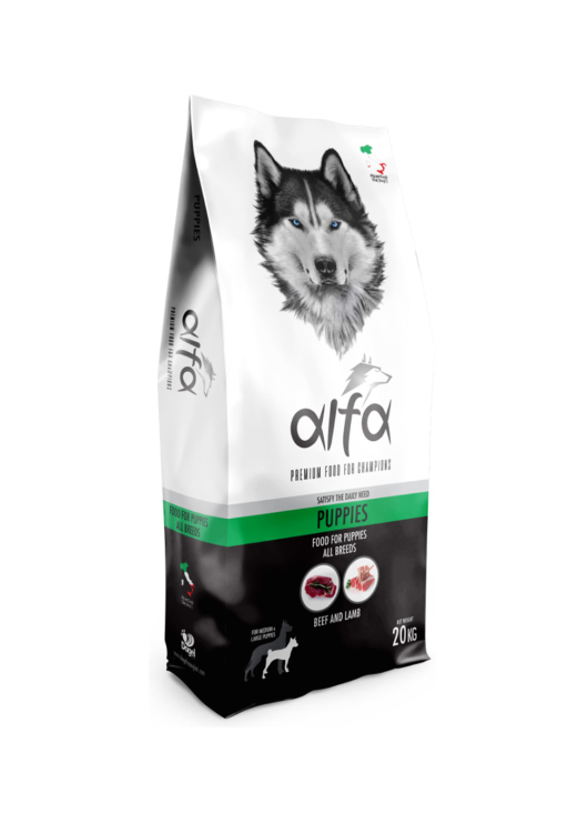 ALFA Premium food for puppies 20 kg