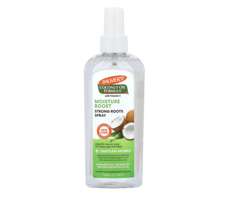 Palmers Coconut Oil Formula Moisture Boos  Strong Roots Spray