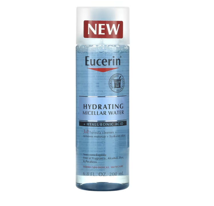 Eucerin Hydrating Micellar Water + Hyaluronic Acid