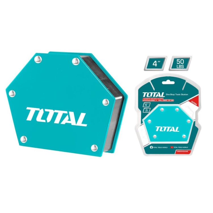 زاويه لحام مغناطيس عده زوايا 4" TOTAL TAMWH50046