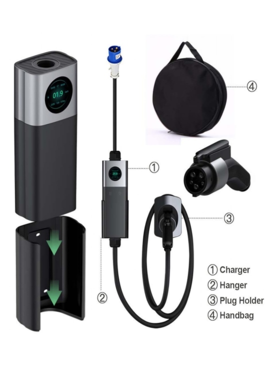 Portable charger ( 6 A - 32 A ) 
