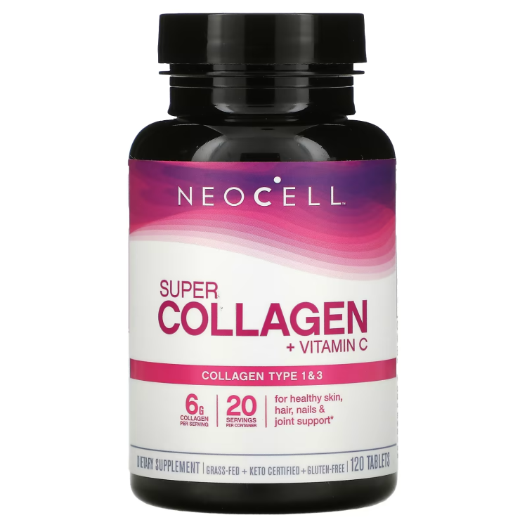 NeoCell, Super Collagen + Vitamin C, 120 Tablets