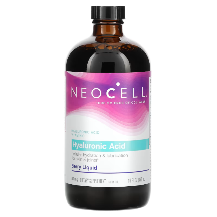 NeoCell, Hyaluronic Acid, Berry Liquid, 50 mg, 16 fl oz (473 ml)