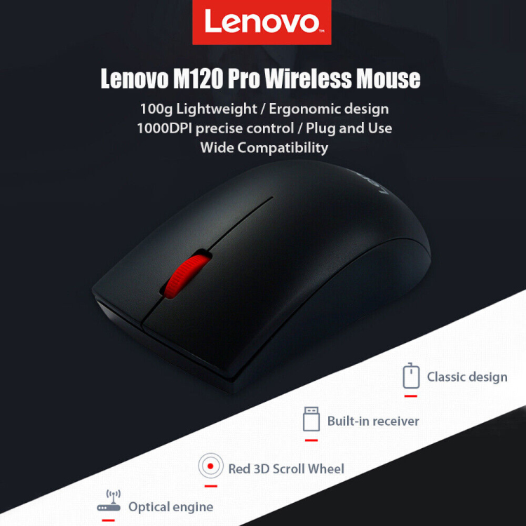 LENOVO WIRELESS  MOUSE M120PRO