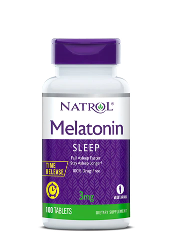 Natrol Melatonin Time Release 3 mg , 100 Tablets