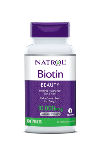 Natrol Biotin  10000 mcg ,100 Tablets