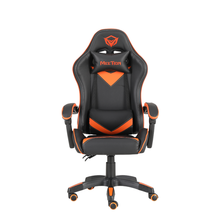 MEETION CHAIR BLACK+ORANGE CHR04