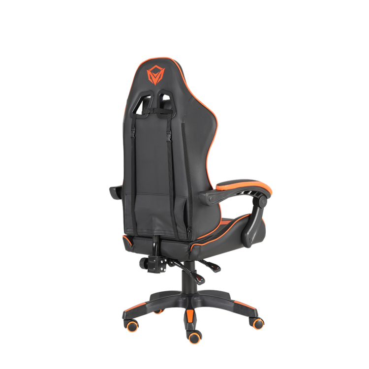 MEETION CHAIR BLACK+ORANGE CHR04