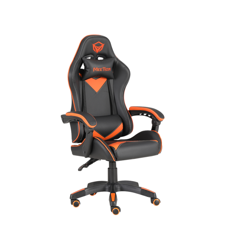 MEETION CHAIR BLACK+ORANGE CHR04