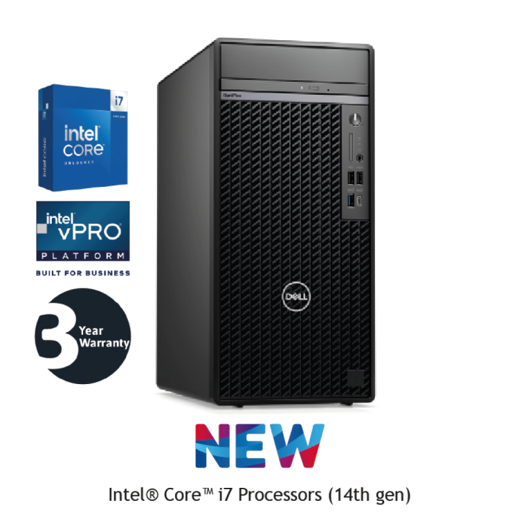 DELL OPTIPLEX 7020 PLUS INTEL® CORE™ I7-14700 5.4 GHZ VPRO , 16GB DDR5