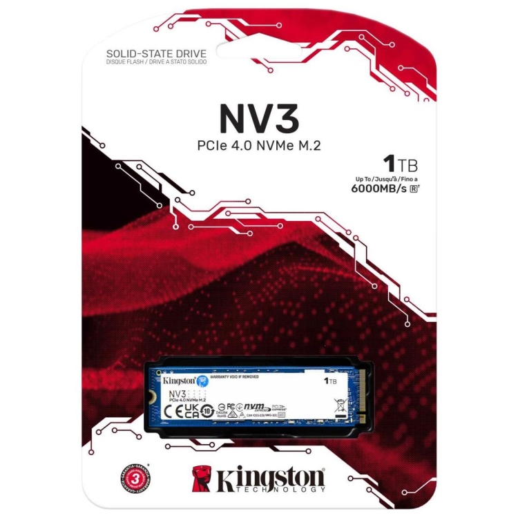 KINGSTON SSD 1TB NVME M.2 NV3