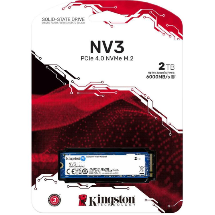 KINGSTON SSD 2TB NVME M.2 NV3