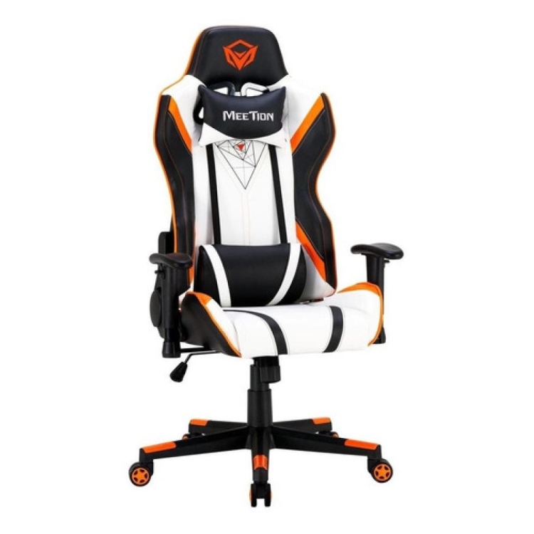 MEETION GAMING CHAIR BLACK+WHITE CHR15