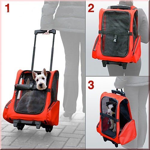 carrier pet bag  with wheels